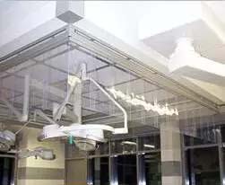 帶塑料圍簾送風(fēng)天花裝置 帶塑料圍簾送風(fēng)天花裝置